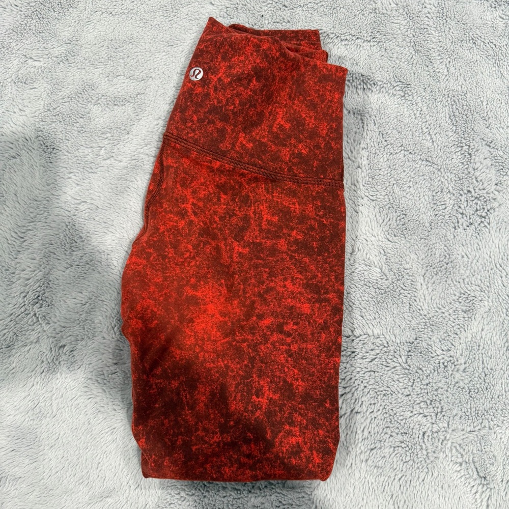 Lululemon Wunder train leggings size 6